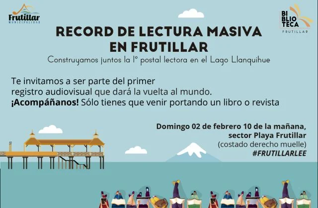 Récord de Lectura Masiva en Playa de Frutillar