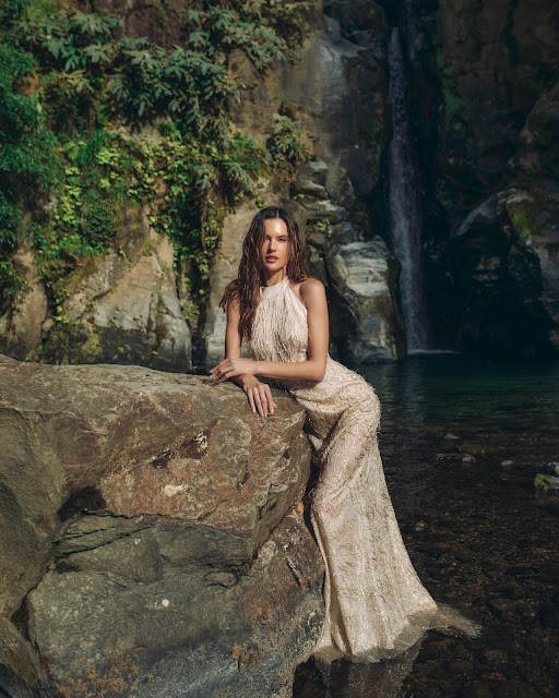 Alessandra Ambrosio Fashion Model Photo Shoot for Vogue Magazine Portugal June 2024