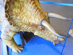Triceratops prop Doctor Who Dinosaurs Spaceship