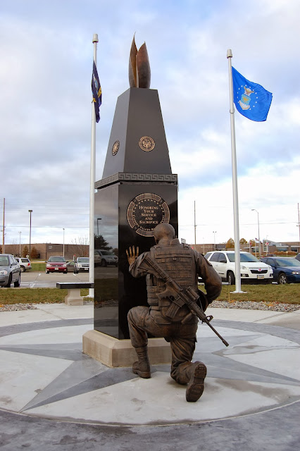 Remembering the Fallen statue