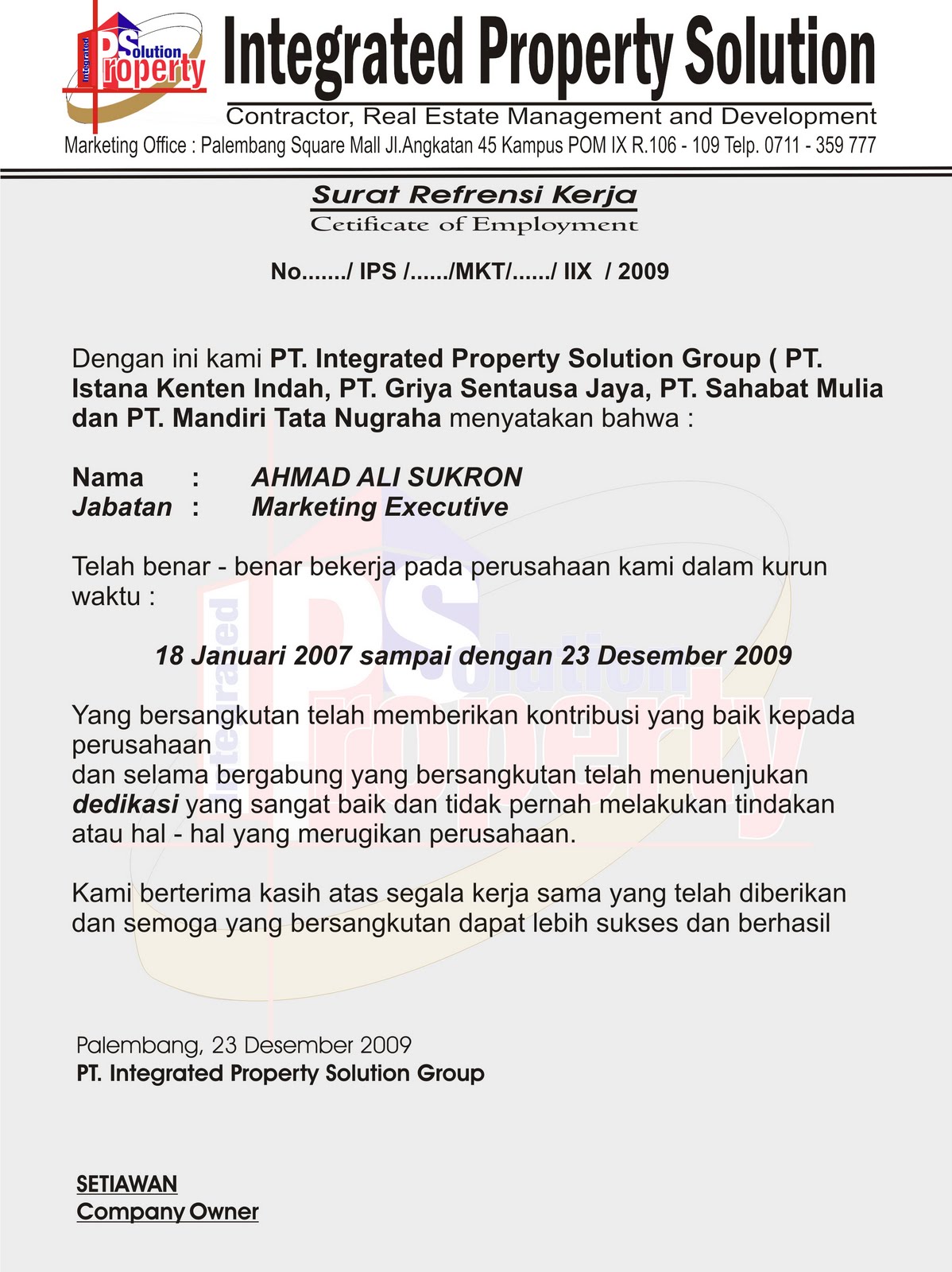 Contoh Proposal Penawaran Jasa (11) - Contoh U