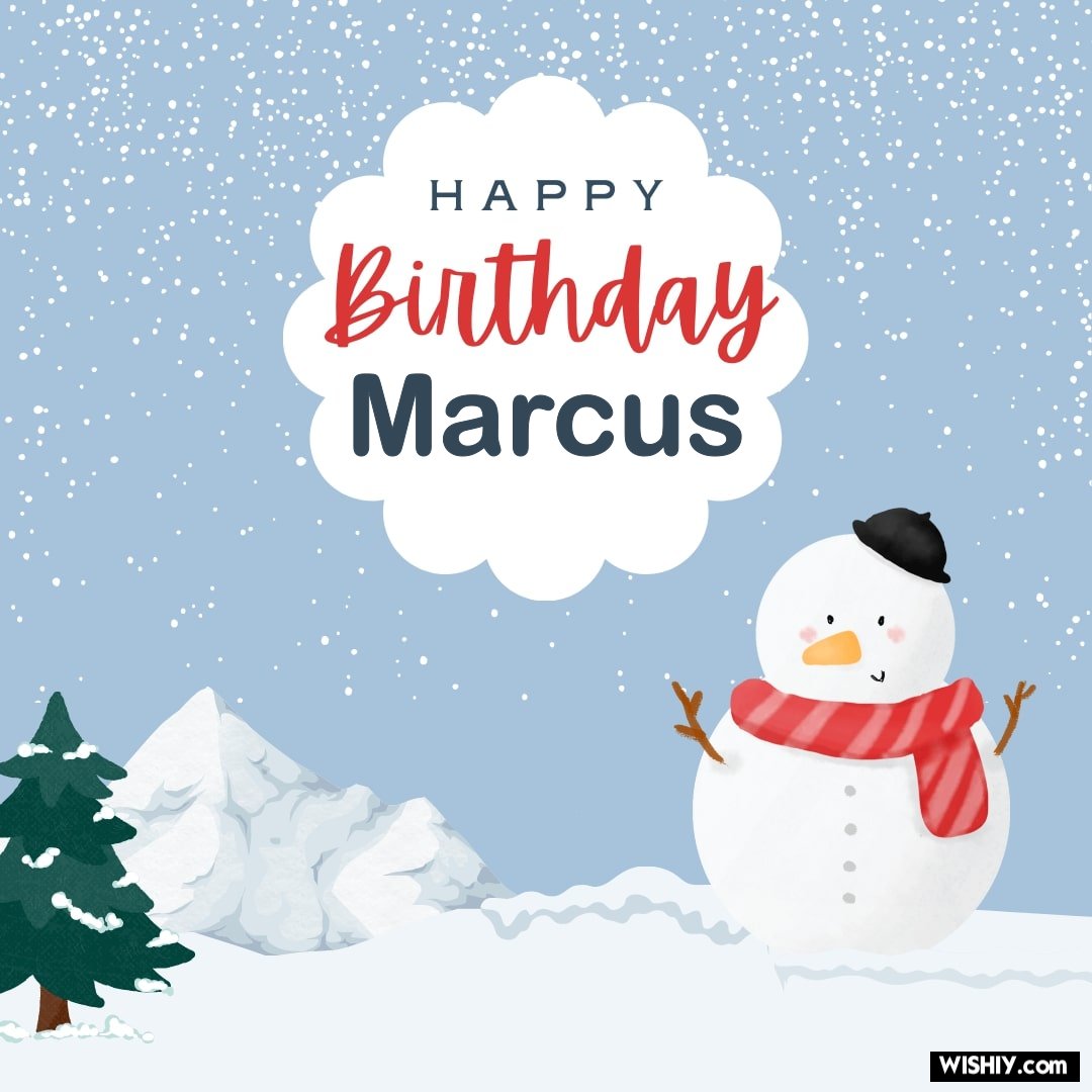 happy birthday marcus images