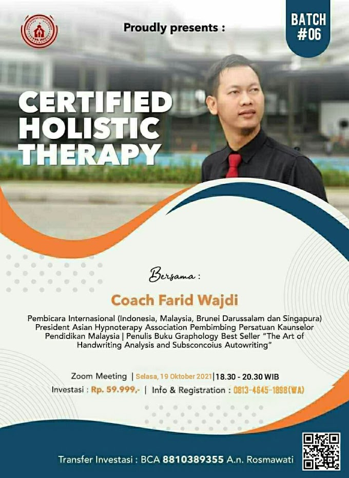 Certified Holistic Therapy Batch 6