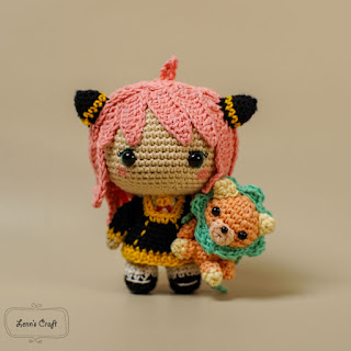 ANya Forger SPy x Family amigurumi crochet doll pattern