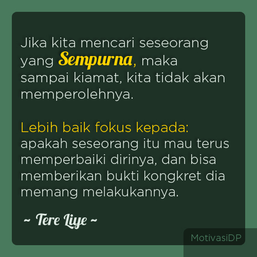 #10 Dp Bbm Kata2 Tere Liye Terbaru  Quotes Terbaik - DP 