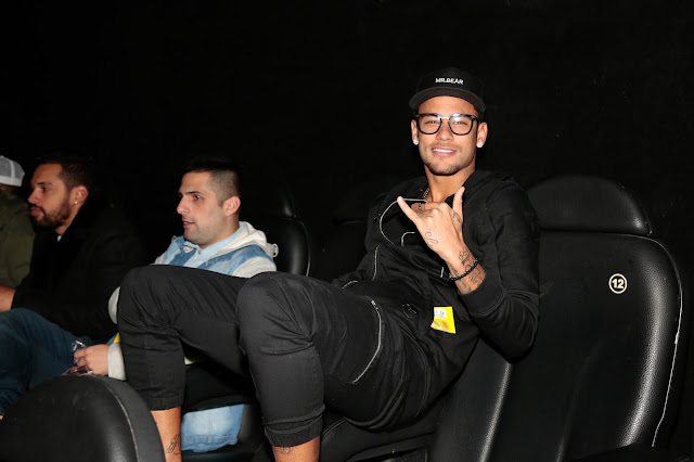 Neymar Bruna Marquesine cinema Cultura Sampa