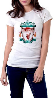 Kaos cewe: Logo liverpool