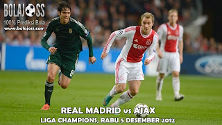 Prediksi Skor Real Madrid vs Ajax 