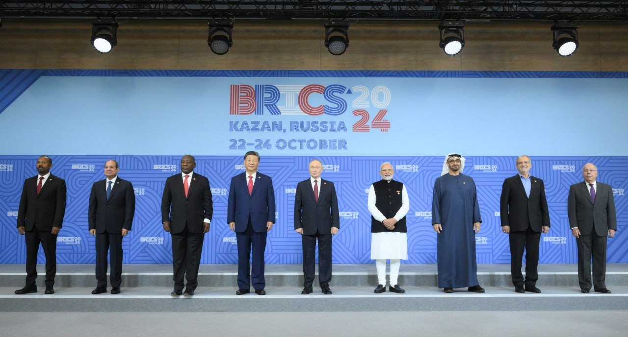 Group photo of BRICS leaders