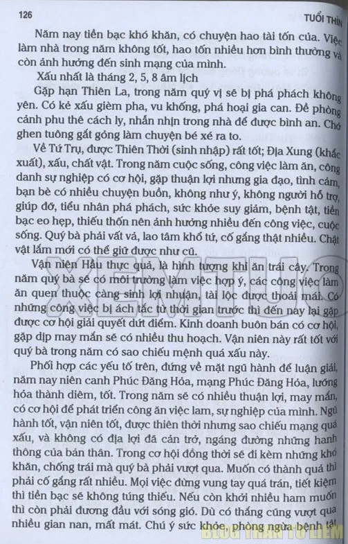 Tử Vi Tuổi Giáp Thìn 1964 Năm 2025 ( Ất Tỵ) - NỮ MẠNG 3