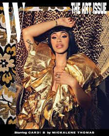 CardiB in stunning snaps for WMag