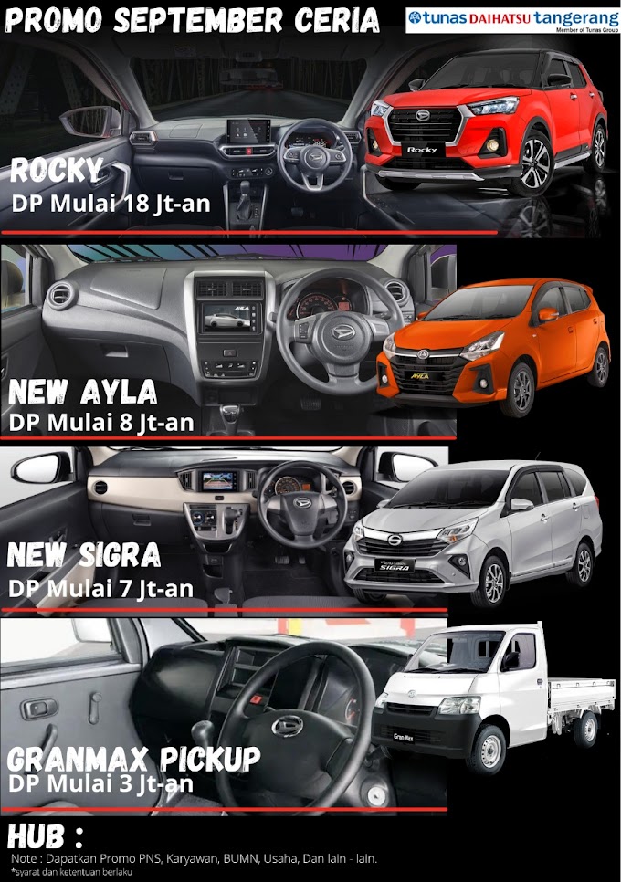 List Promo Spesial Harga PPNBM | Mobil Daihatsu Luxio 2021