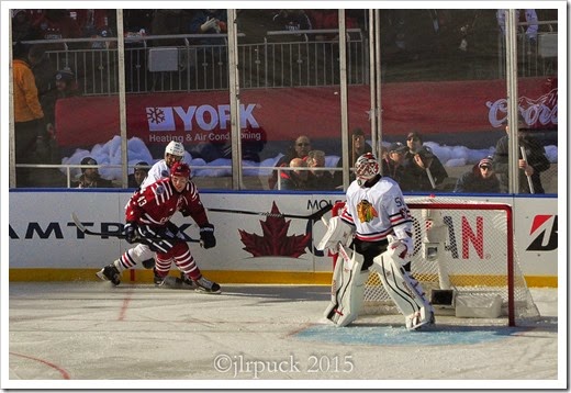 Wilson along the boards