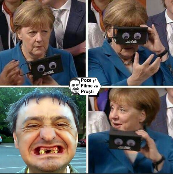 Angela Merkel l-a vazut pe Roland