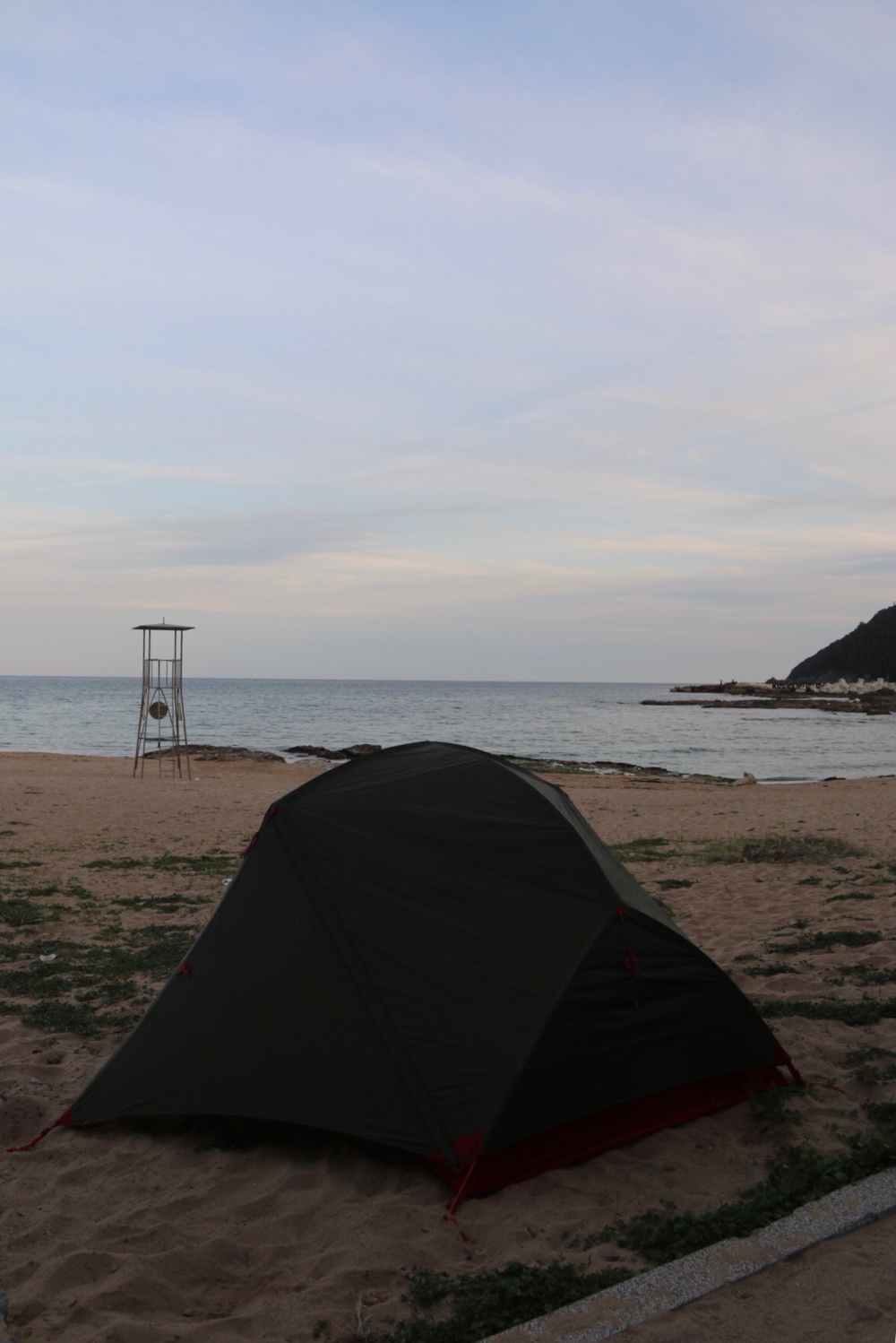 Beach camp