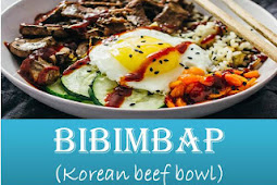 Bibimbap (Korean beef bowl)