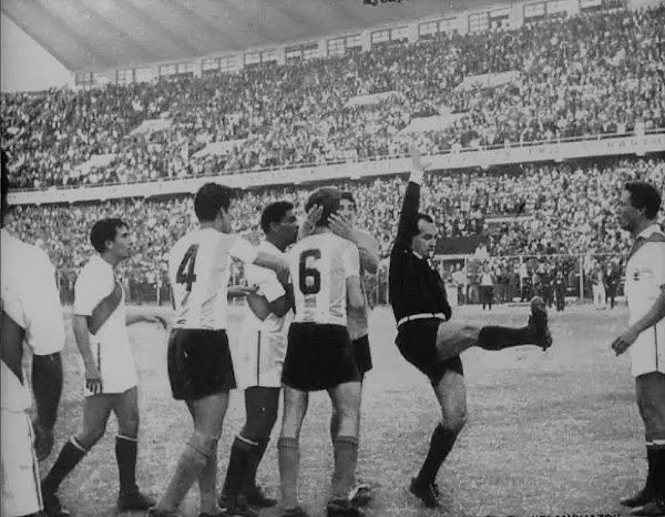 Peru Stadium disaster: Referee Ángel Pazos signals dangerous play