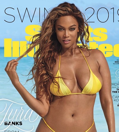 Tyra Banks Abandons Modelling Retirement As She Covers Sports Illustrated 2019 Swimsuit Issue.