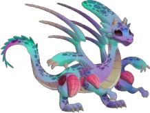 dragon alienigena adulto