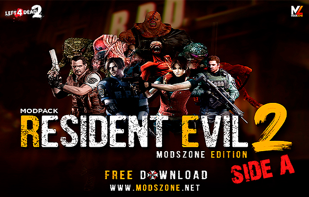 L4D2 Resident Evil 2 Side A Edition Mods Zone Oficial