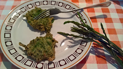 Frittelle salate di asparagi selvatici 2