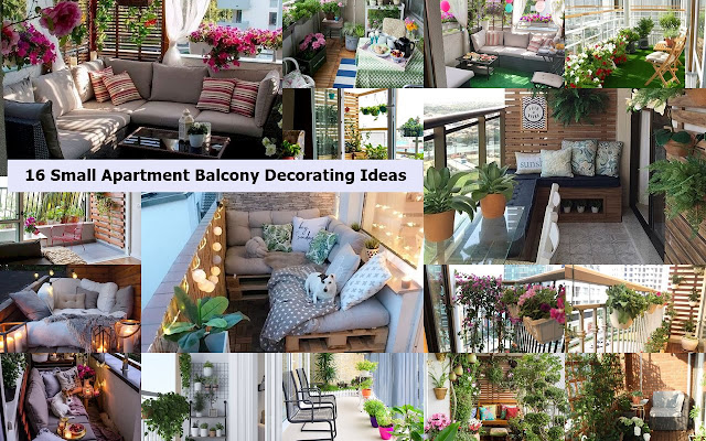 16 Small Apartment Balcony Decorating Ideas