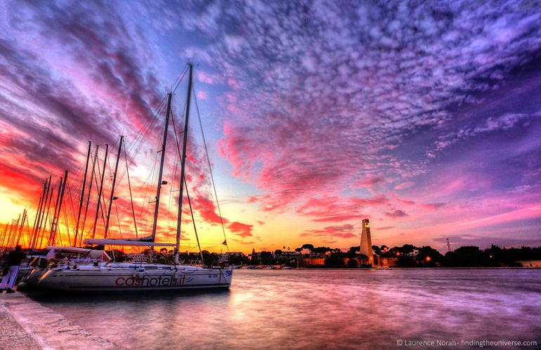 Yachthafen Brindisi, Italien