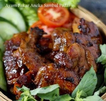 Resep Ayam  Bakar  Bumbu Aneka Sambal  Pedas Nusantara 