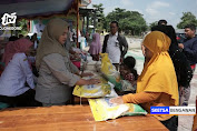 Stabilkan Harga Kebutuhan Pokok, Pemkab Tuban dan Bulog Gelar Pasar Murah