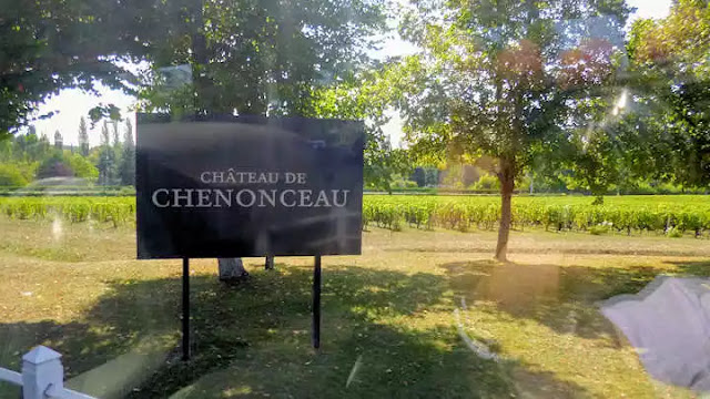entrada al castillo de Chenonceau