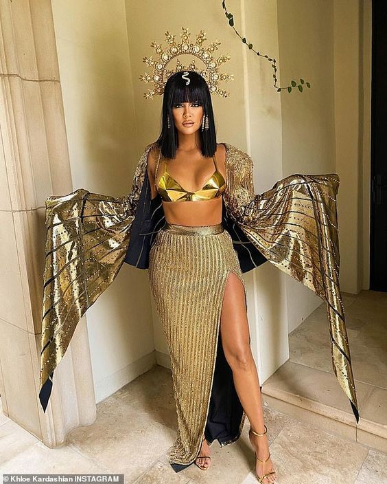 Disfraz de Cleopatra para Halloween sexy