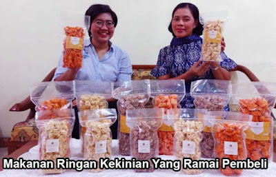 12 Makanan Ringan Kekinian Untuk Dijual Yang Ramai Pembeli