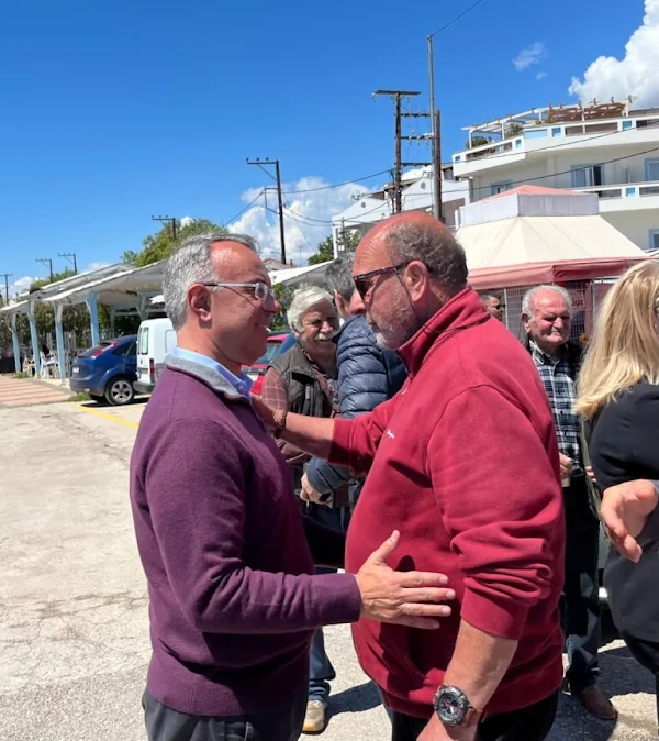 Ο Υπουργός Οικονομικών Χρήστος Σταϊκούρας στις Ράχες: Οι δεσμεύσεις μας γίνονται πράξη