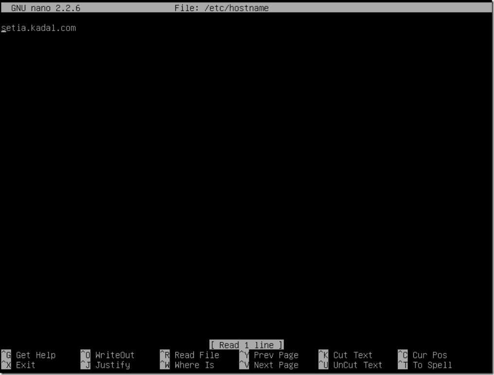 Konfigurasi Hostname Pada Debian 8