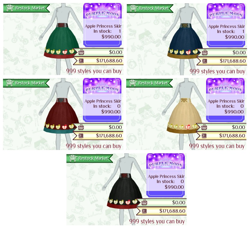 New Style Boutique 3: Styling Star Guide: Purple Moon - Apple Princess