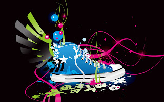 colorful vector shoe hd (4)