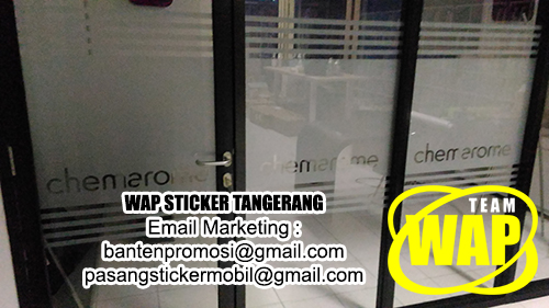 Jual Stiker Sandblast Custom Design - Sticker Sandblast