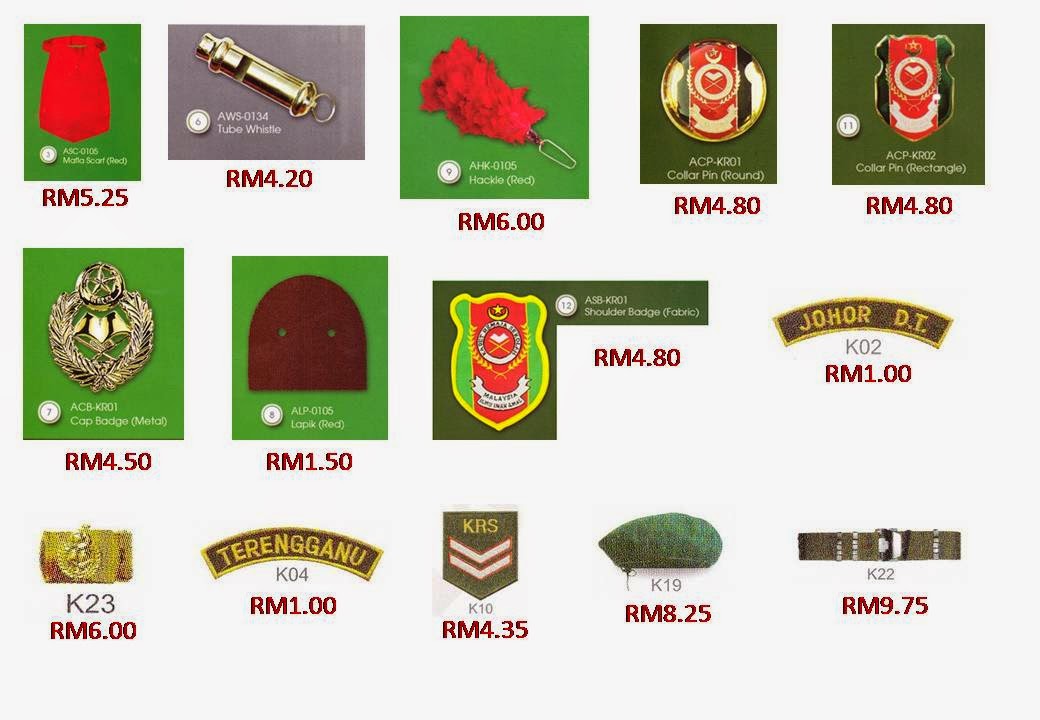  KADET REMAJA SEKOLAH KRS Pakaian Dan Aksesori KADET 