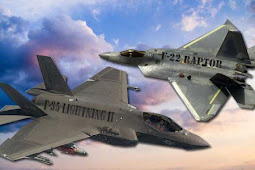 16 Perbedaan F-22 Raptor Dengan F-35 Lightning Ii