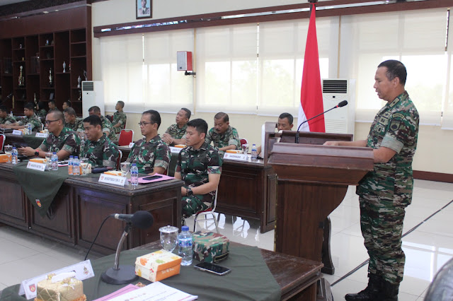 Kodam IV/Diponegoro Menggelar Exit Meeting Satgas Penatausahaan Pemanfaatan Aset BMN Tahap Akhir