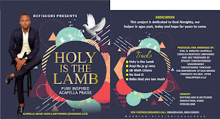 New Gospel Album; HOLY IS THE LAMB by Fisher 