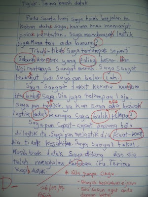 Contoh Karangan Bahasa Inggeris Upsr - Contoh Now