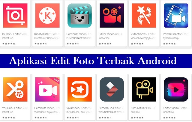 Aplikasi Edit Foto Terbaik