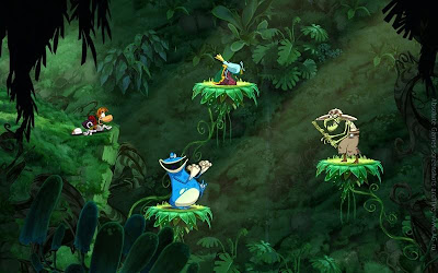 Rayman Origins game footage 2