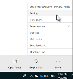 Cara mengatur Proteksi Folder untuk akun OneDrive