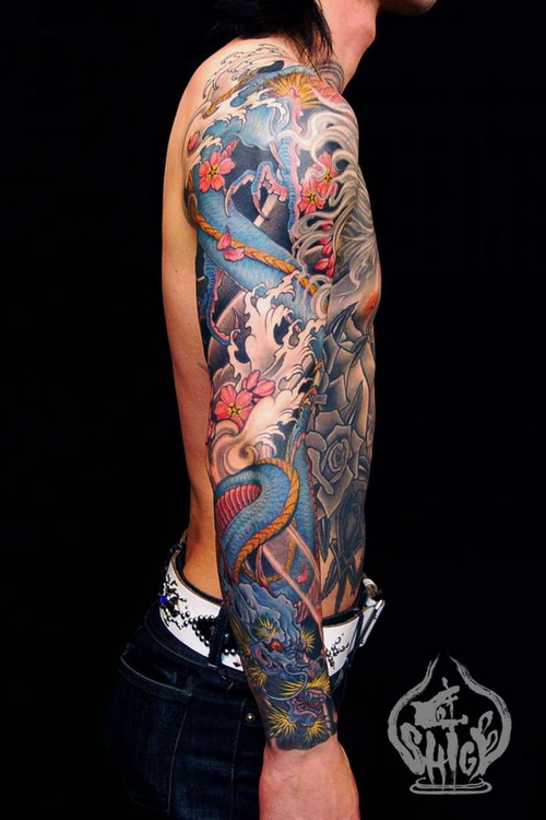 in tattoo world. Sleeve tattoo