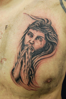 jesus tattoos, tattoos