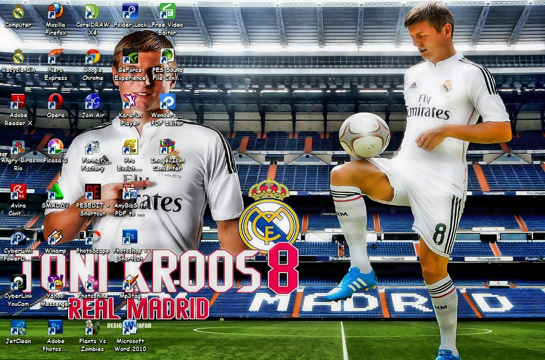 Download Tema Real Madrid Terbaru 2015 Windows7 Cahaya Mentari