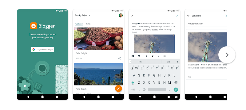 blogger app