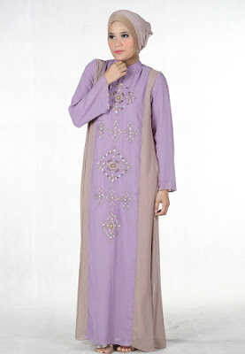 Contoh Gamis Sifon Berpayet Murah